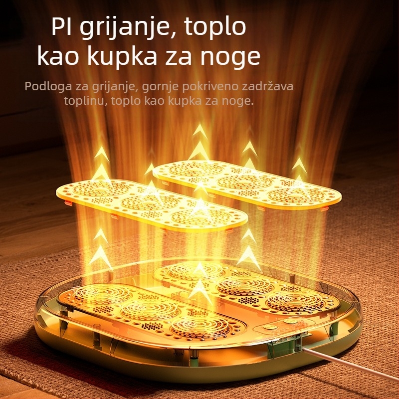 Grijač masaža za stopala - USB napajanje, 5V/5W, mehanički rad, univerzalna primjena