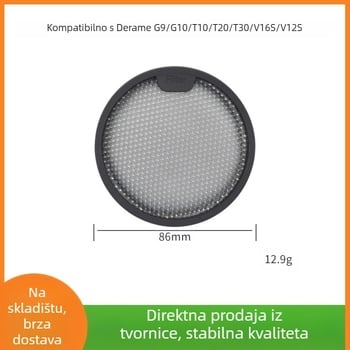 Filter za usisavač | Kompatibilno s Derame G9/G10/T10/T20/T30/V16S/V12S | Brend: Shaxi Yaming | Filtracija | Kućna upotreba | Opseg površine: 51-100 m² | Modeli: G9/G10/T10/T20/T30/V16S/V12S
