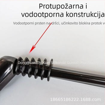 Četka za čišćenje stroja za kavu, mekane dlačice, plastična, dvostruka glava, za čišćenje glave za pripremu i mlinca