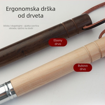 Četka za čišćenje mlinca za kavu, drvena ručka, dlačice, moderan stil
