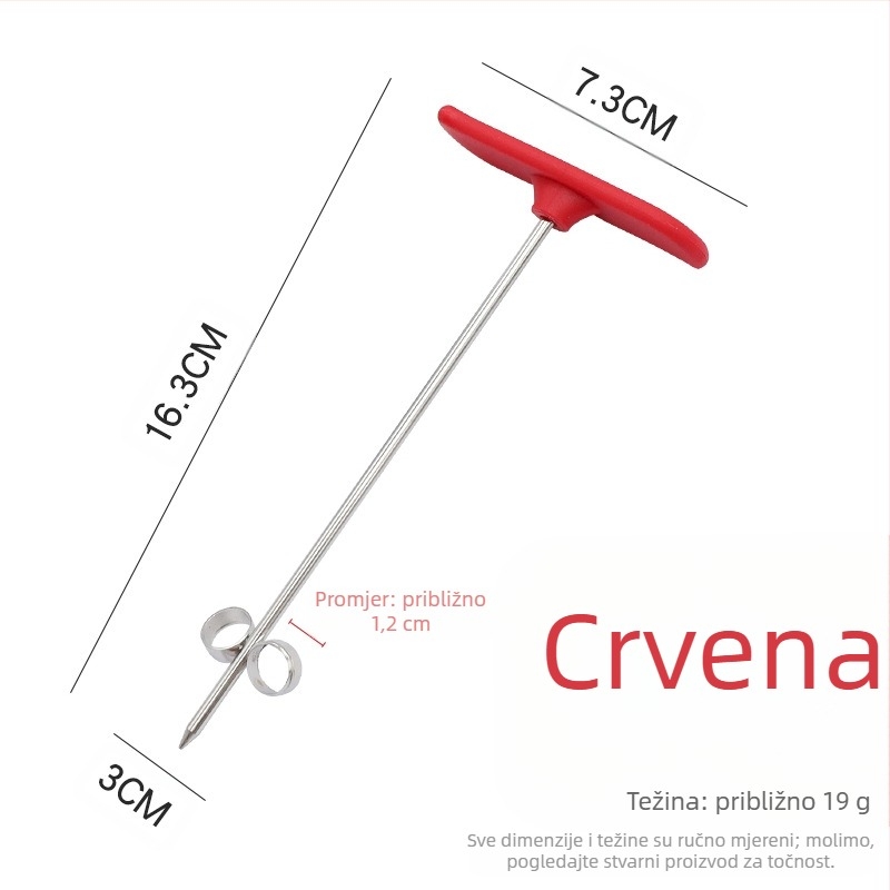 Chef Ji Qixiu Nehrđajući čelik + PP Višenamjenski rezač za povrće sa spiralnim valjkom i rezačem za krastavce