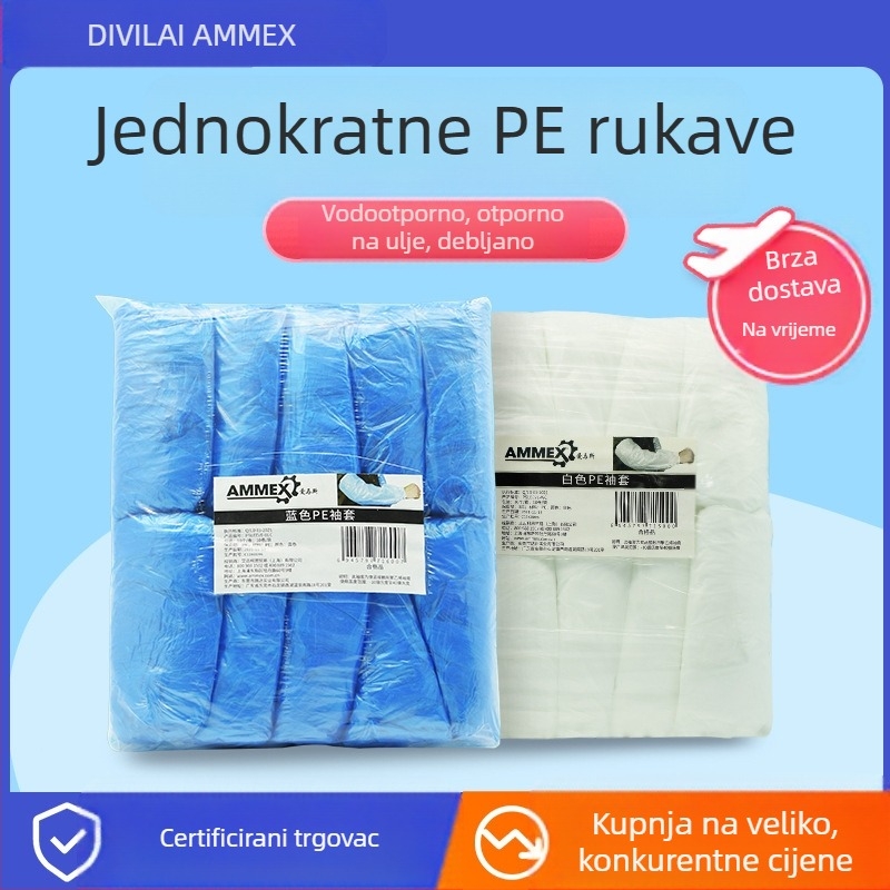 Jednokratni zaštitni rukav za kuhinju - vodootporni i otporni na masnoće, plastika (PET/poliester), za odrasle