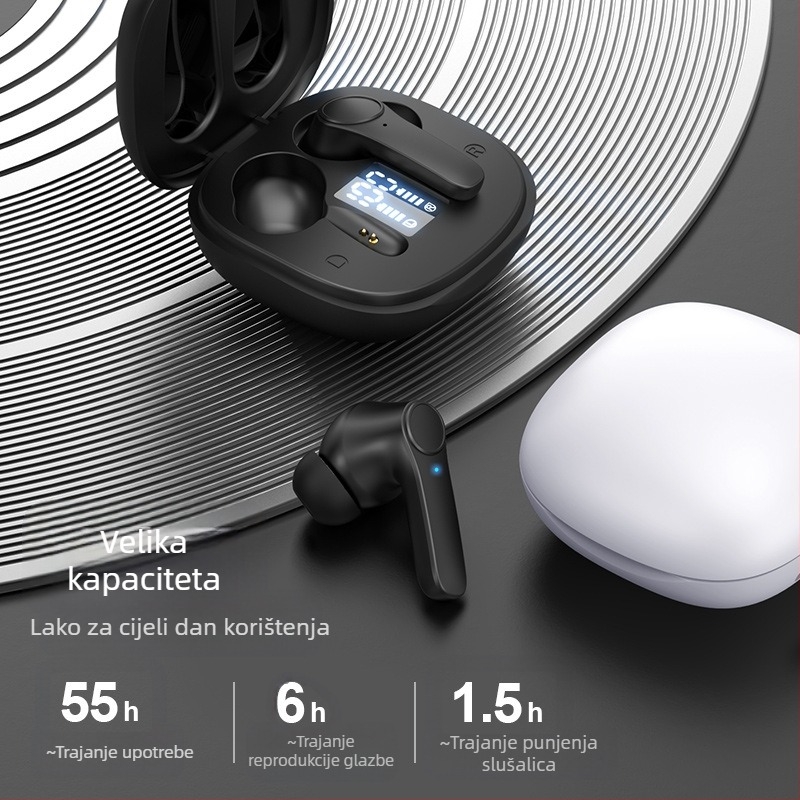 Bežične Bluetooth slušalice B11 s ANC, IPX4, Bluetooth 5.0, stereo, do 4 sati rada