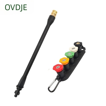 Pistol za visoki tlak za čišćenje s 1/4 brzom priključkom, tijelo od najlona, 2600 psi/180 bar, domet raspršivanja 5 m, masa 0,5 kg, TUTU