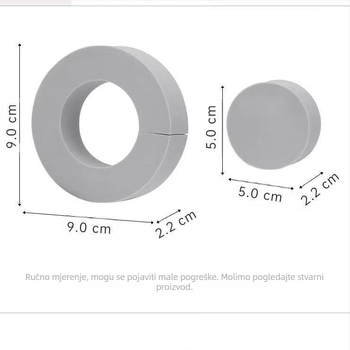 Nicholson PVA spužva za čišćenje slavine – kružna, vodootporna, 15 g