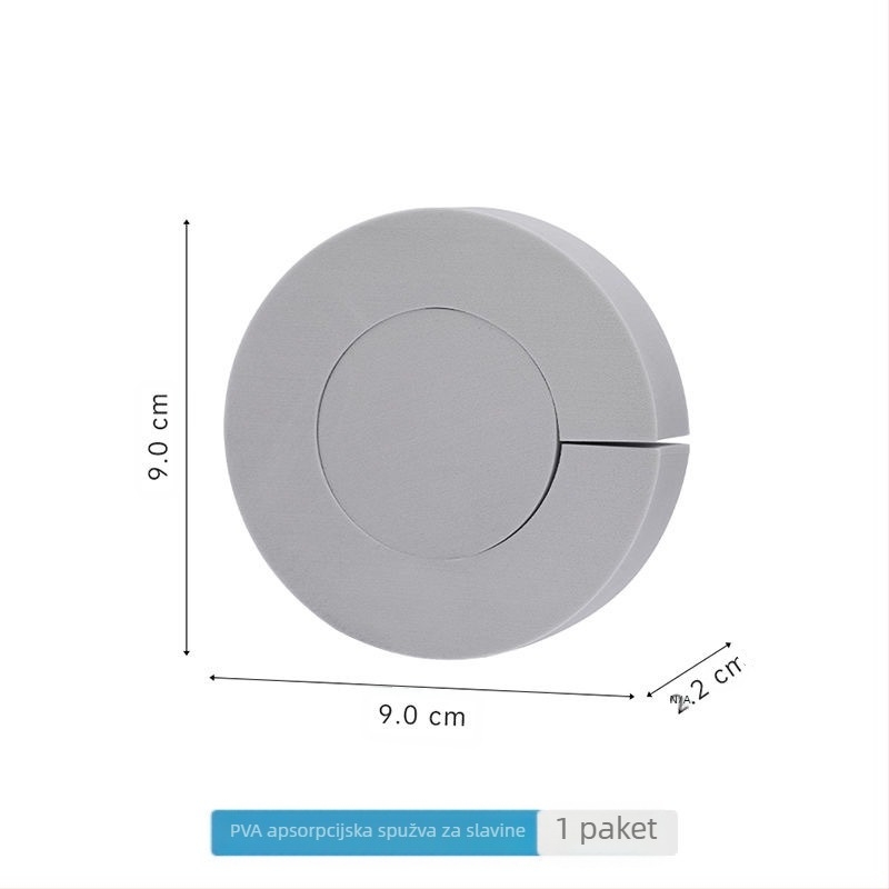 Nicholson PVA spužva za čišćenje slavine – kružna, vodootporna, 15 g