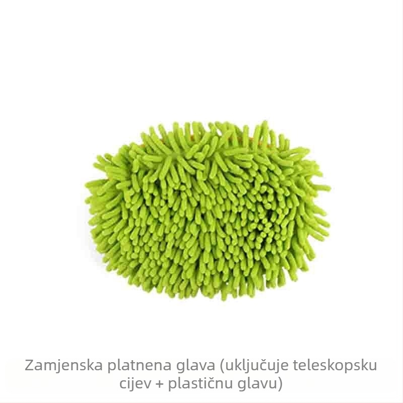 Teleskopski trodjelni mop za pranje auta (aluminijska legura; nehrđajući čelik) – Wenze