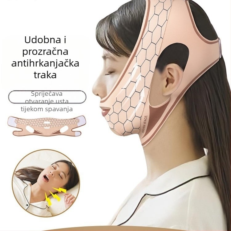 Pojas za ispravljanje disanja kroz usta, Lycra materijal, minimalistički stil, brend Bright