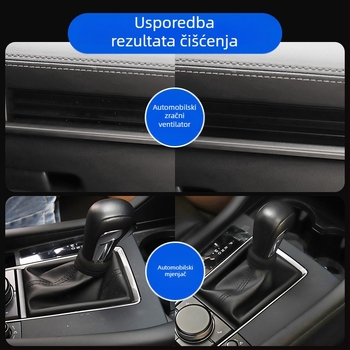 Četka za čišćenje otvora klime automobila — McLallen, inženjerske plastike, mekane čekinje, model Air outlet brush