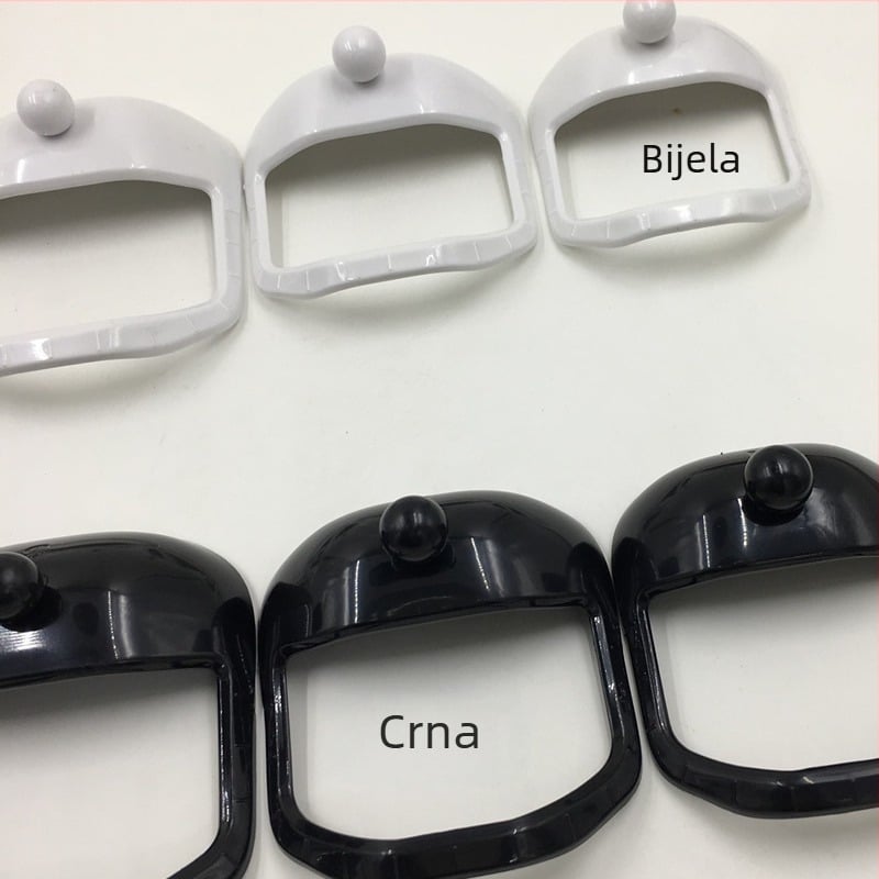 Šablone za oblikovanje brade tip goatee, plastične, skup od 5 kom