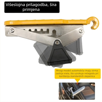 Korak za vrata automobila, sklopivi nosač krova – aluminijska legura, Lion Tourui