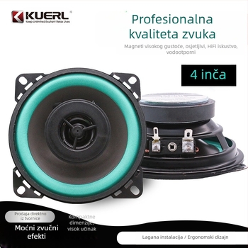 Koaksijalni auto zvučnik VO-602, 4 Ω, 80 W, 70–18 kHz, >90 dB