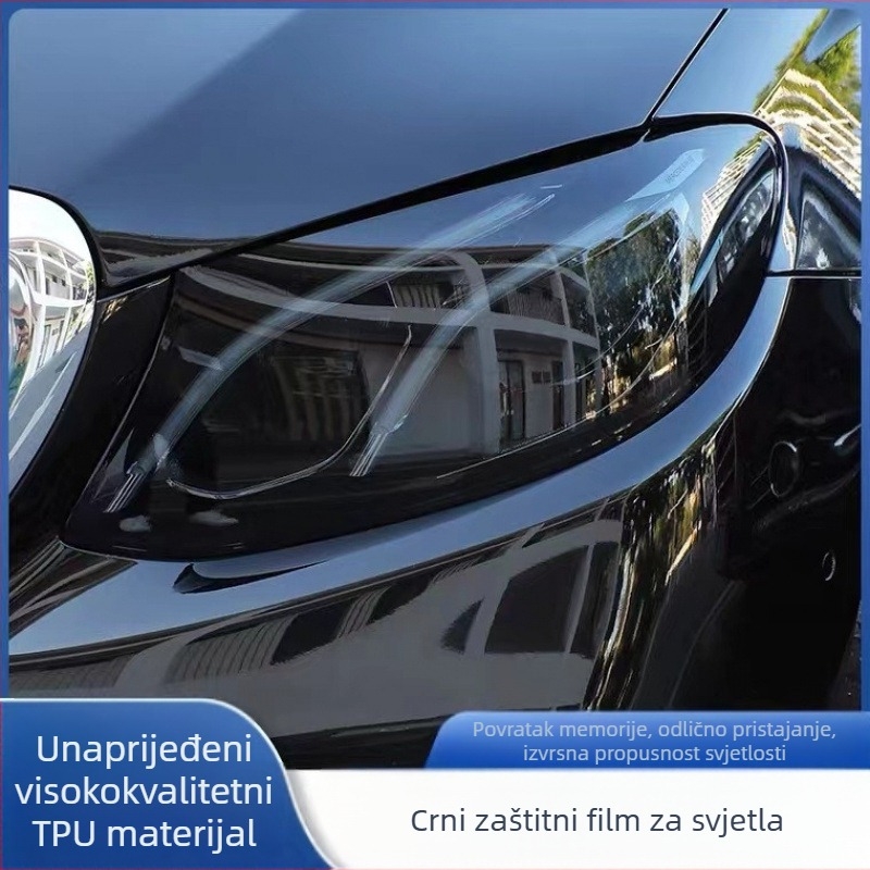 TPU film za automobilske prednje i stražnje svjetla — otporan na ogrebotine, promjenjiv boja, proziran zaštitni film