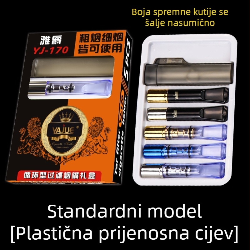 Držač za cigarete s filtrom, Arjue YJ-170, plastični, jednostavan stil