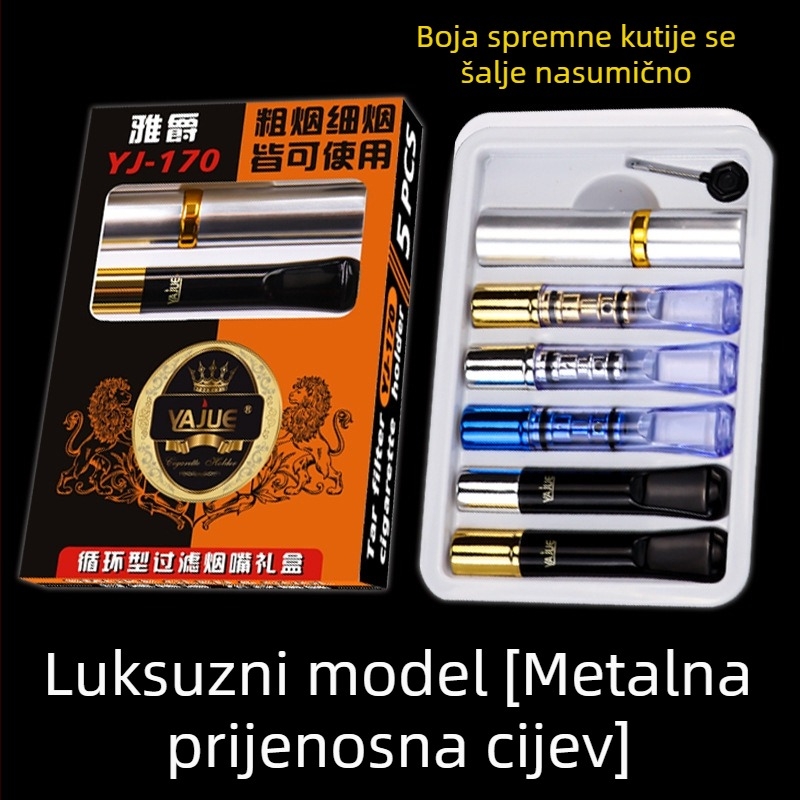 Držač za cigarete s filtrom, Arjue YJ-170, plastični, jednostavan stil