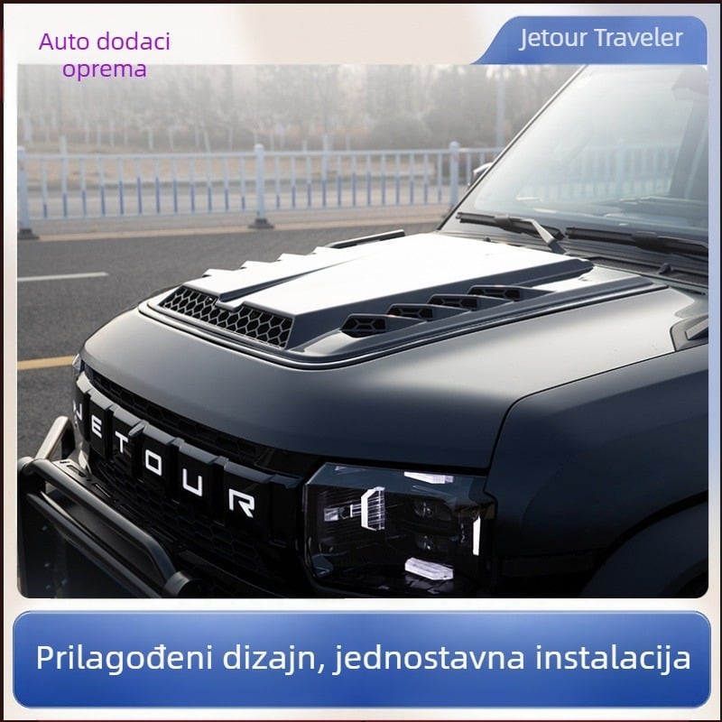 Prednji naljepak za poklopac motora – magnetsko učvršćivanje, plastika, Chiweng marka