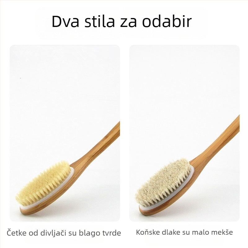Kupaonska i masažna četka Cedar Dream (Bambus s dlačicama svinja; za odrasle; 96 komada u kutiji)