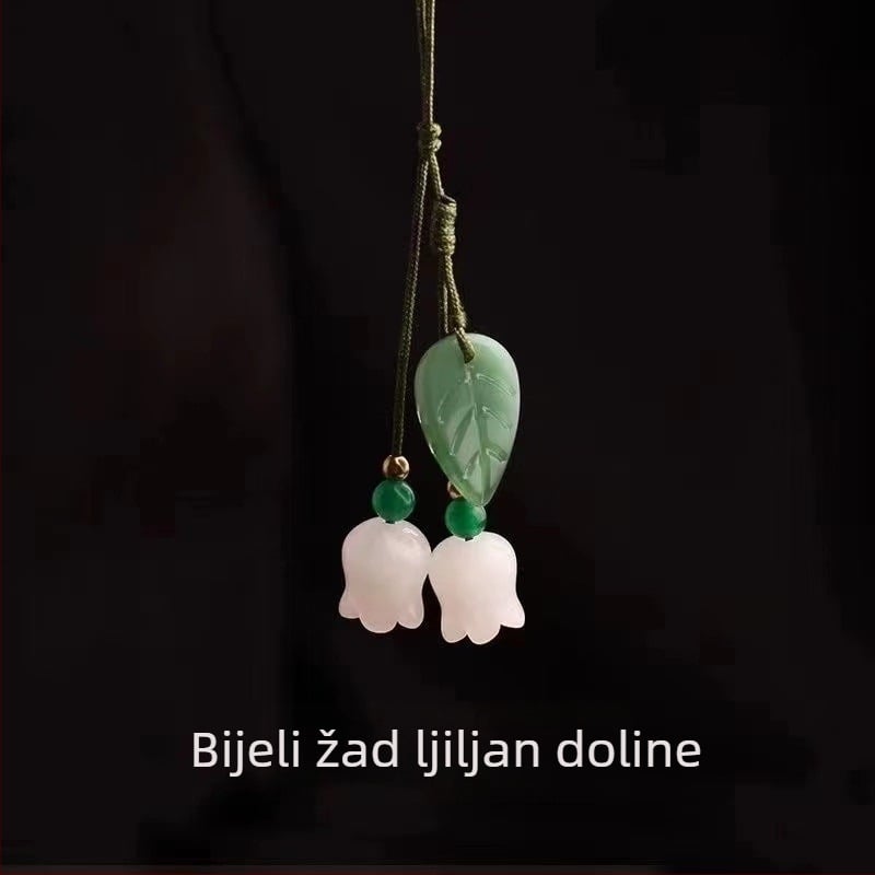 Privjesak za mobitel – ručno izrađeni plastični privjesak, unisex, plastična kopča