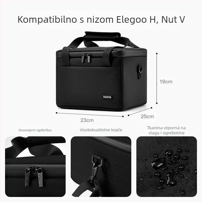 Torba za pohranu projektora | kompatibilno s Xgimi H Series i Nut B Series | BN-T002, Oxford tkanina, nosivost 2,5 kg