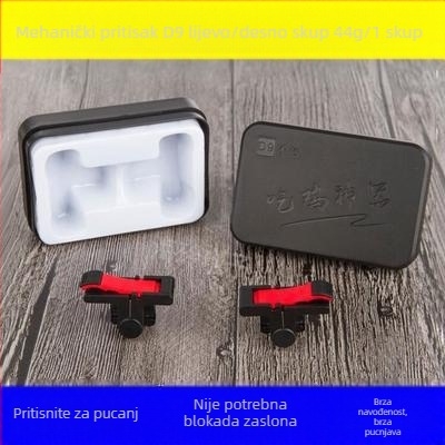 D9 bežični gamepad za pametne telefone i konzole – ABS+PC, kopčasti sučelje, bez vibracija, kompatibilan s iPhone i Android