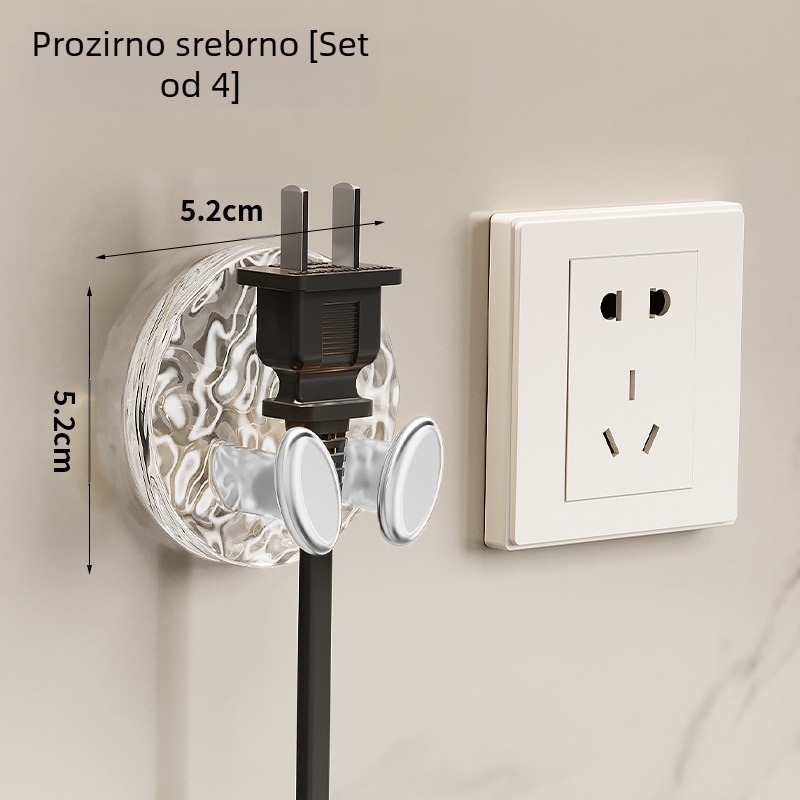Držač kablova za zidnu montažu - Model Row Hook, Materijal PET, Vrsta navijača Row Hook, Stil navijača Drugo