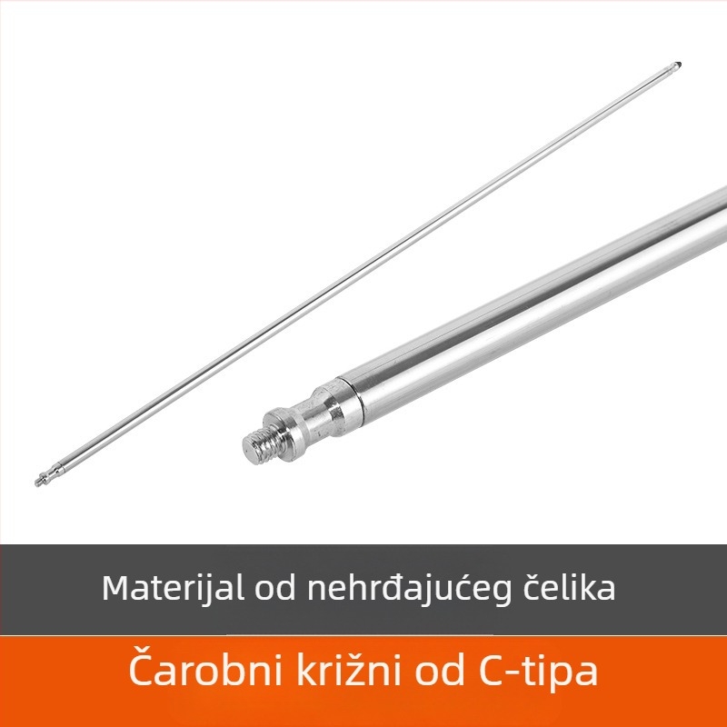 Nosač svjetla za fotografiju s C‑tip magične noge, jednostruki križni nosač, aluminijska legura