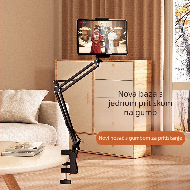 Stolni nosač za telefone i tablete | Pritisni mehanizam | Metalna konstrukcija | Brand X&X (Vrsta: Stolni nosač; Materijal: Metal; Brand: X&X)