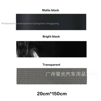 Dekorativna naljepnica za karoseriju automobila s geometrijskim uzorkom, prozirni 3D dizajn (Materijal: naljepnica; Prilagodba: Da; Instalacija: ljepilo)