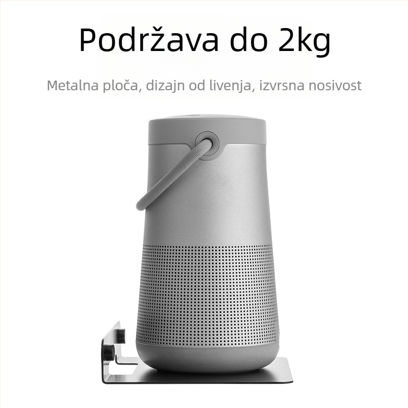 Metalni zidni nosač Bluetooth zvučnika Lei Ling Paul, model 101-H004-050013, univerzalan za sve vrste zvučnika