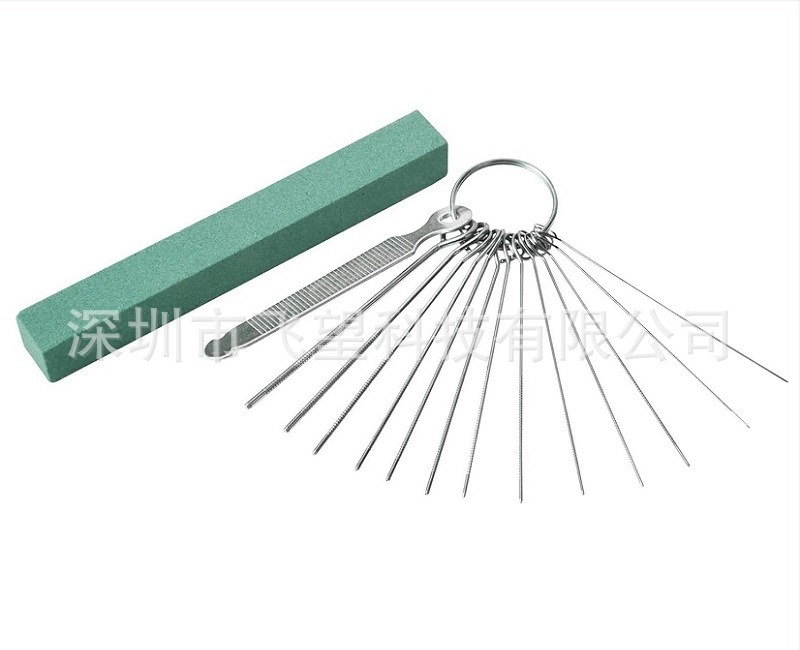 Fajl za žljebove u nuti gitare - metalni kružni alat za DIY popravak gitare