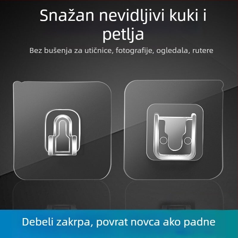 Maizhou akrilni fixator protiv pada namještaja za ormare i cipele — Anti-Reverse, moderan minimalistički stil