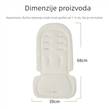 Jastuk za dječji kolica — poliestersko vlakno, brenda Big Watermelon, dodatna oprema za kolica