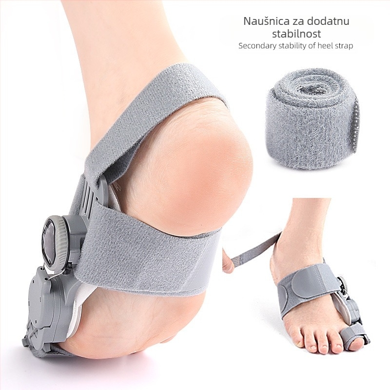 Ispravljač prsta na nozi – Razdjelnik prstiju; Materijali: ABS, najlon i silikon; Model: Ispravljač prsta; Serija: Razdjelnik; Stil: Hallux valgus, personalizirani dizajn; Reverzibilna korekcija.
