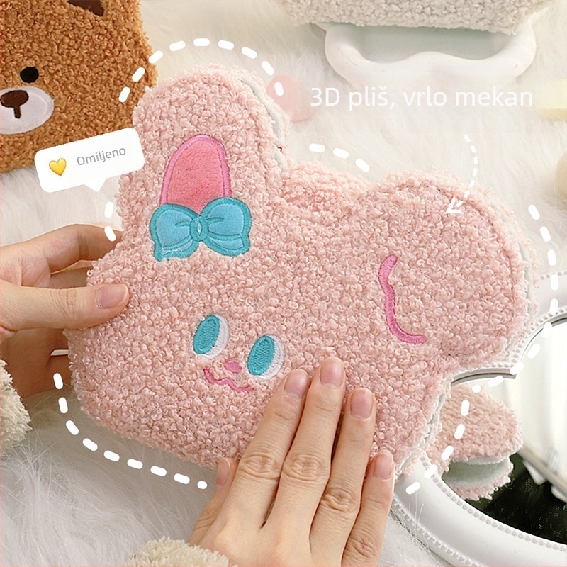 Hewu pliš fotoalbum, stil Korean-ins, s listovima, 20 stranica