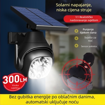 Solarno vanjsko LED svjetlo s senzorom pokreta, IP65, 6W, 5V, model K23