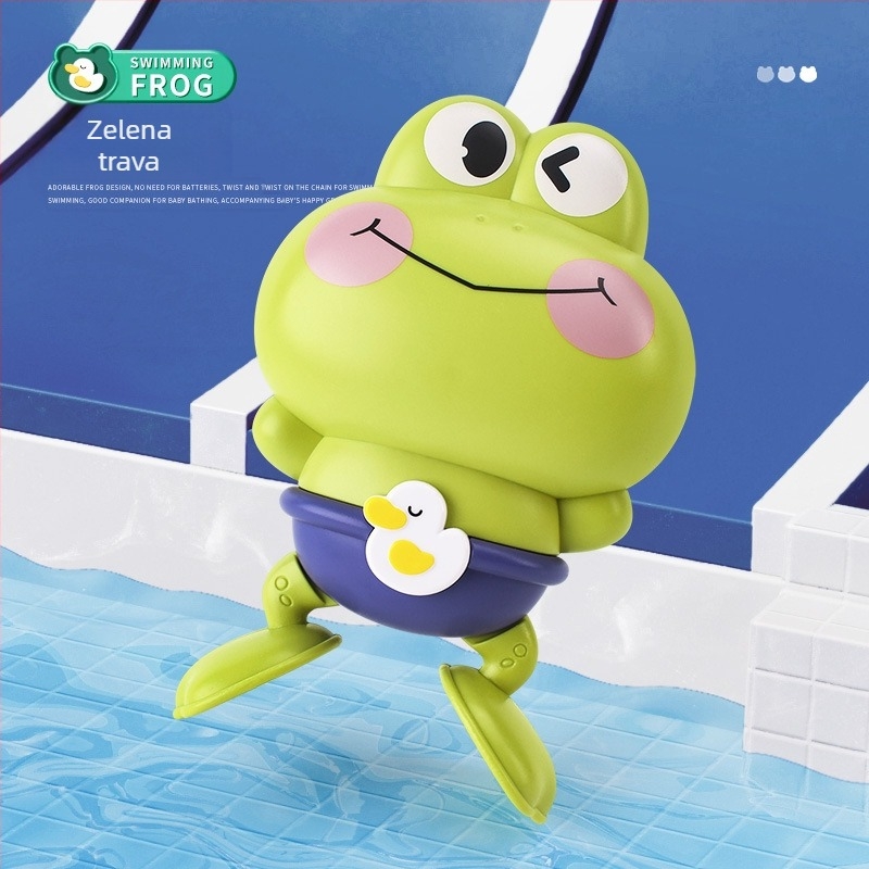 Vodena igračka s navijanjem za djecu: za kupanje, plastična, uzrast 4–6 godina