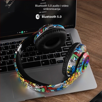 Bluetooth slušalice za glavu s USB 3.0, BT 5.0, 200 mAh baterija, podrška HSP/HFP