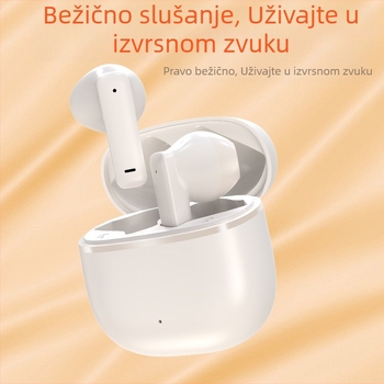 Bežične Bluetooth slušalice u uho, Bluetooth 5.0, IPX4 otporne na vodu, uklanjanje šumova, domet 10 m, autonomija 4–8 sati