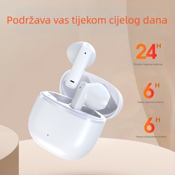 Bežične Bluetooth slušalice u uho, Bluetooth 5.0, IPX4 otporne na vodu, uklanjanje šumova, domet 10 m, autonomija 4–8 sati