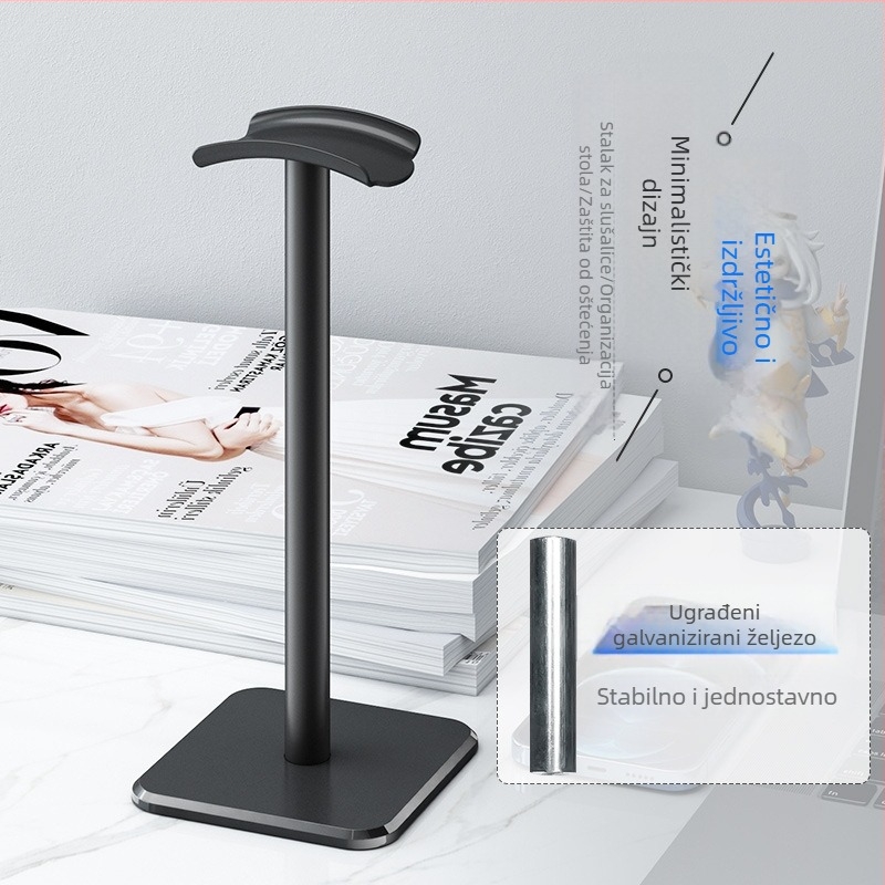 Držač slušalica D11 - Droplet Digital, TPU mekana potpora i counterweight
