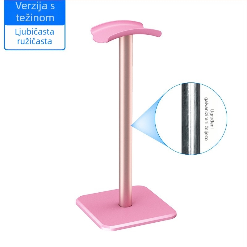 Držač slušalica D11 - Droplet Digital, TPU mekana potpora i counterweight