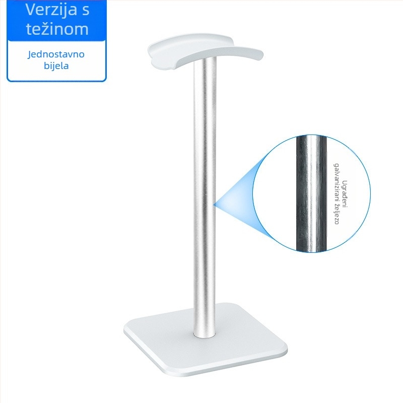 Držač slušalica D11 - Droplet Digital, TPU mekana potpora i counterweight