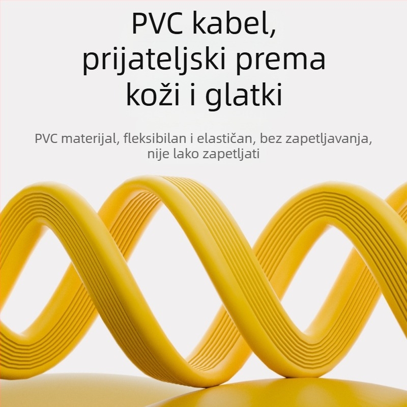 Type-C kabel za podatke – izlaz 100W, PD brzo punjenje 20Gbps, PVC kućište, marka YX