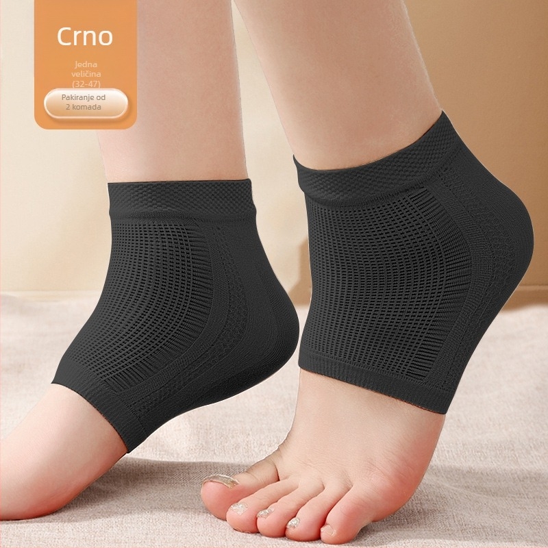 Navlaka za petu – zaštita od trenja, 90–95% najlona, jednobojni uzorak, srednje visine cilindar, unisex