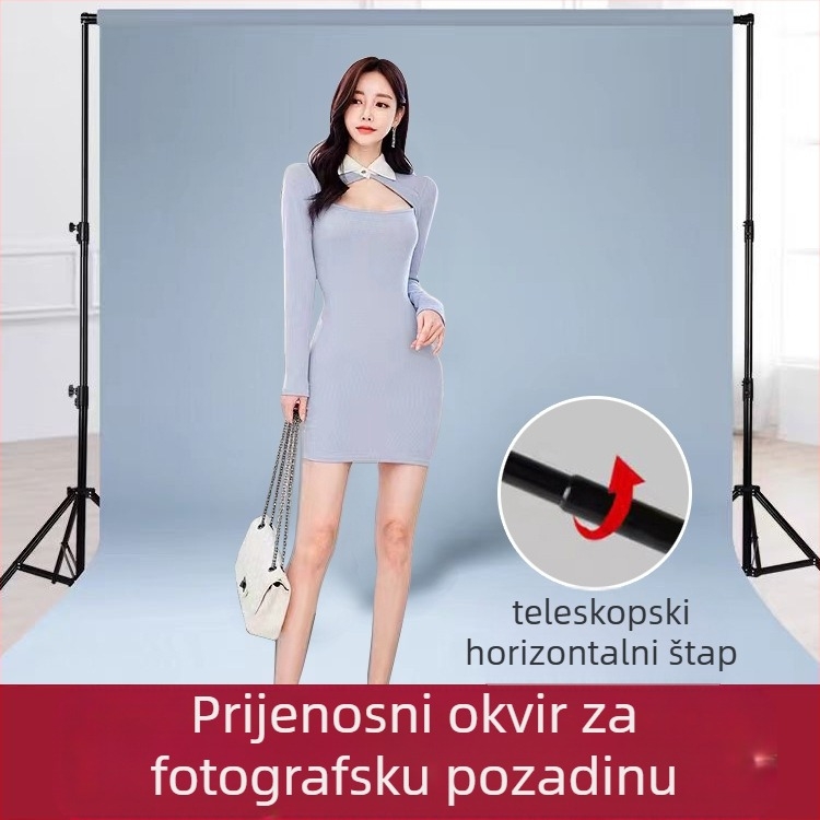 Stalak za pozadinu za fotografiju, aluminijska legura, 0,95 kg, za fotografiranje proizvoda, marka YFwryx