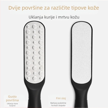 Dvostrani pilnik za stopala od nehrđajućeg čelika, ovalni brusni kamen, pakiranje 550 komada, brenda Express service