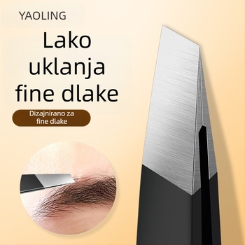 Little tianlai kliješta za obrve, visoka preciznost, nehrđajući čelik, za oblikovanje obrva i uklanjanje dlačica s brade