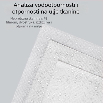 Jednokratne plahte za salone ljepote, netkani materijal, vodootporne i otporne na ulje, zgušćene, mekane i prozračne