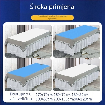 Jednokratne plahte za salone ljepote, netkani materijal, vodootporne i otporne na ulje, zgušćene, mekane i prozračne
