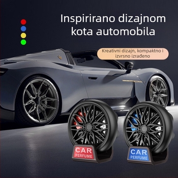 Automobilski čvrsti aromatski parfem s klipom za izlaz zraka, dekorativan i aromatičan (miris cvijeta naranče • sadržaj <5 ml • rok trajanja 3 godine)